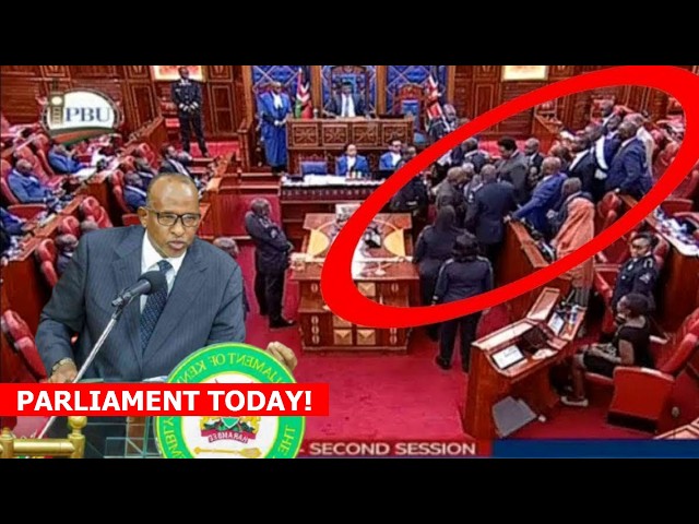 DRAMA!! Duale almost beaten in Parliament while defending Kenya US Ebola deal!🔥