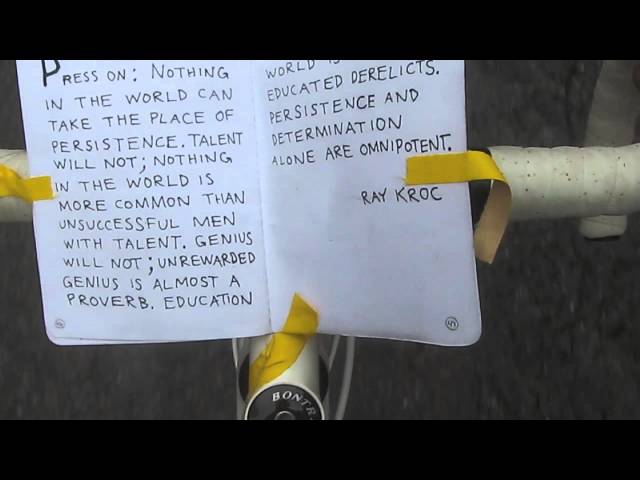 10 Bullets, #10: "PERSISTENCE". By Tom Sachs