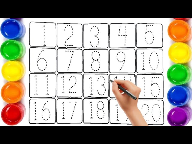 Counting from 1 to 100 |Counting in Hindi| Counting up to 100 |Learn Numbers 1 to 100 | abcd | abc,4