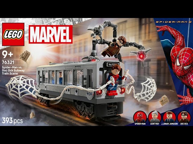 LEGO Instructions - Marvel - 76321 - Spider-Man vs. Doc Ock Subway Train Scene - Spider-Man 2