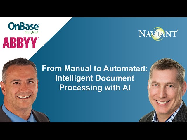 From Manual to Automated: Intelligent Document Processing with AI