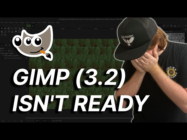 Why GIMP Isn't Ready For Me in 2026 (GIMP 3.2)