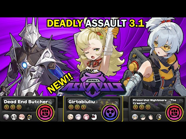 NEW Deadly Assault! | Pyrois, Piper & Soldier 11 | 9⭐Clear [F2P Acc] Zenless Zone Zero ZZZ 3.1【ゼンゼロ】