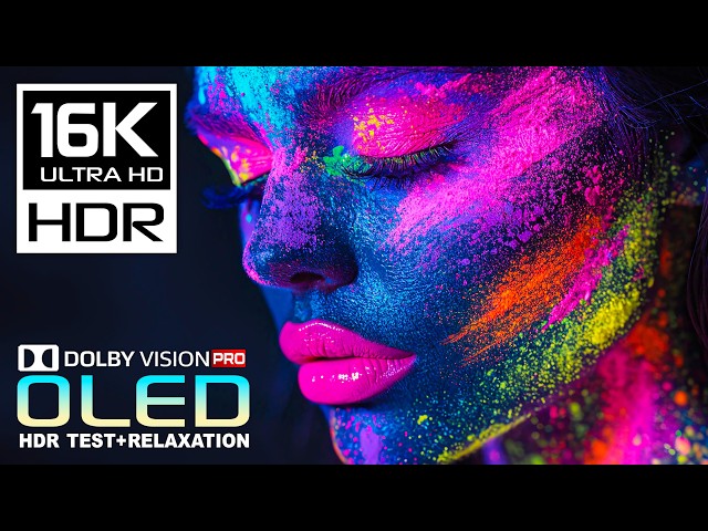4K Video ULTRA HD 120 FPS | Best 4K HDR Dolby Vision Nature | OLED HDR TEST | 16K/8K Ultra HD TV