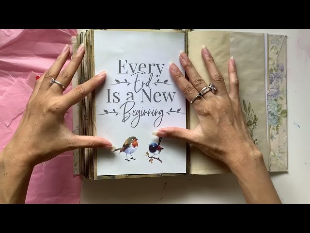 Junk journal with me: Adding everyday ephemera for memory keeping