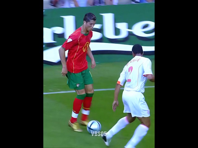Young Ronaldo vs Netherlands 2004☠️