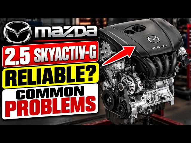 Mazda 2.5 SKYACTIV-G Engine: Guide to Performance, Reliability, and Common Problems