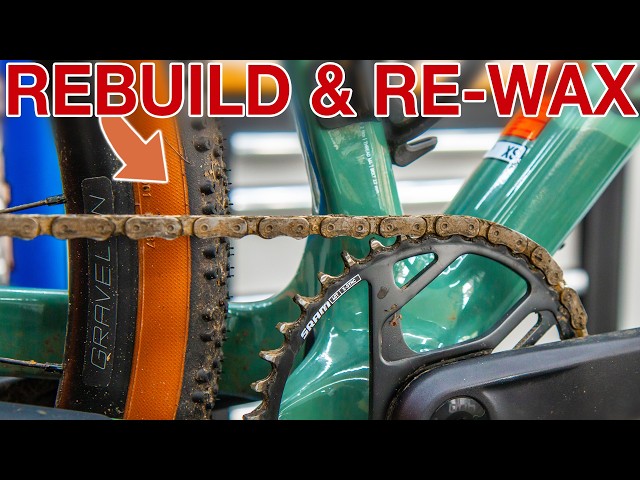Relaxing Gravel Bike Service | Canyon GRIZL  maintenance & chain wax