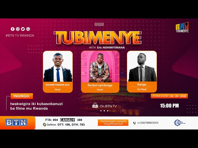 TUBIMENYE NA ERIC TECH : TWAKIGIRA IKI KUBASOBANUZI BA FILIME MU RWANDA ?