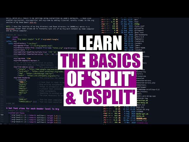 Got Text Files Too Big To Work With? Split 'Em Up!