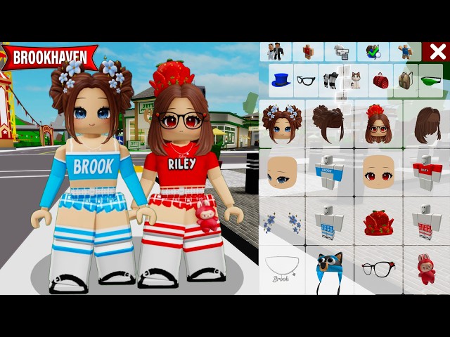 How To Make Brook & Riley In Brookhaven Roblox! 😱
