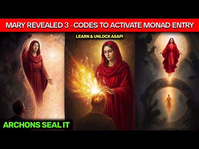 Mary Revealed 3 Codes You Must Activate Before the Archons Seal the MONAD Entry