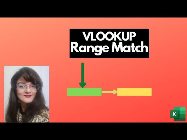 Excel Vlookup function - Range match