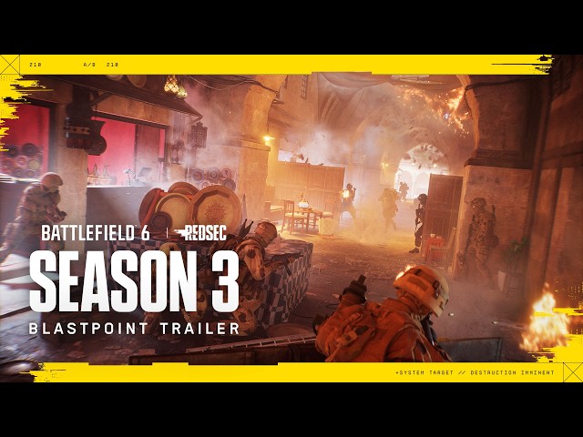 Battlefield 6 Season 3 Blastpoint | Official Gameplay Trailer