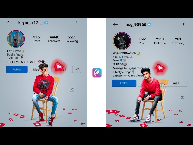 Instagram Viral New Creative Photo Editing || Picsart Photo Editing - Ghaus Editz