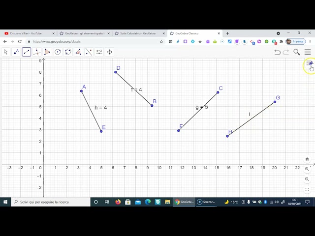Tutorial Geogebra - Introduzione ed elementi base