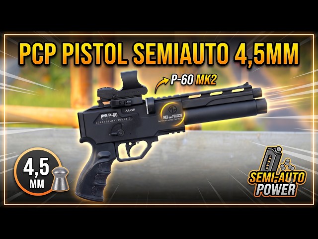 COBRA P60 MK2 SEMI-AUTO MINI PCP PISTOL: AFFORDABLE, HIGH-QUALITY AIR RIFLE | THE LATEST 2026 PCP...