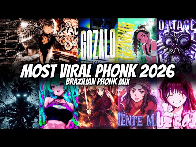 TOP 10 VIRAL PHONK/FUNK 2026 🔥 BRAZILIAN PHONK MIX