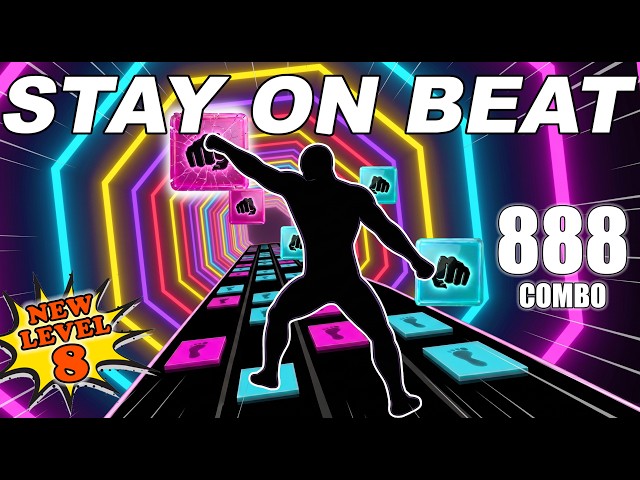 STAY ON BEAT #8  HIGH QUALITY Immersive Interactive Warm Up