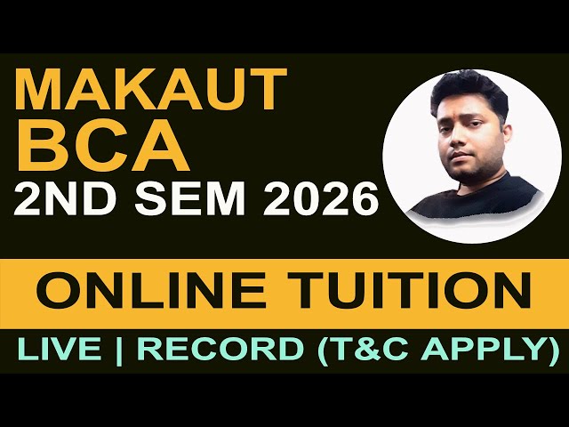 MAKAUT B.TECH CSE 2ND SEM 2026 | NOTES | CALL 9007292436
