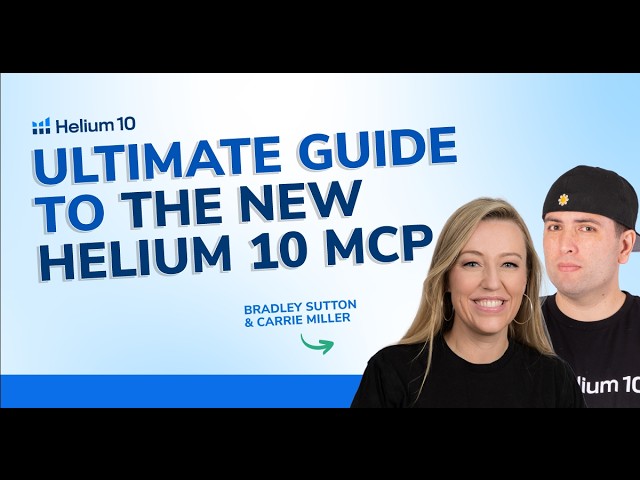 How to Use the Helium 10 MCP With Claude and ChatGPT (Prompts You Can Copy)