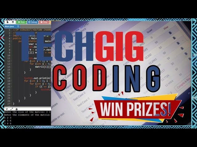 Techgig Solution -4|Codeathon Challenge|Competitive Program|Win Prizes #solution #coding #winprizes