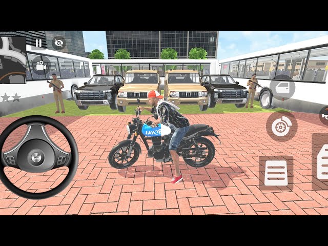 🎮 Franklin order by 2⃣ Jeep and 2⃣ black ⚫ car in Indian 🇮🇳 bike 💥 Thift auto simulator 🎮 #6 bus🚍