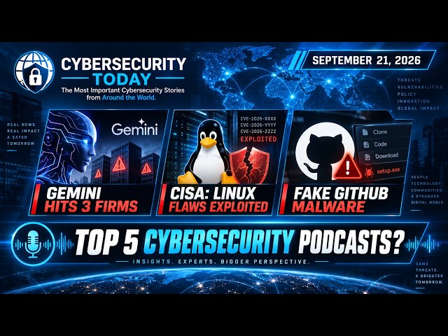Cybersecurity Today     2026  09  21