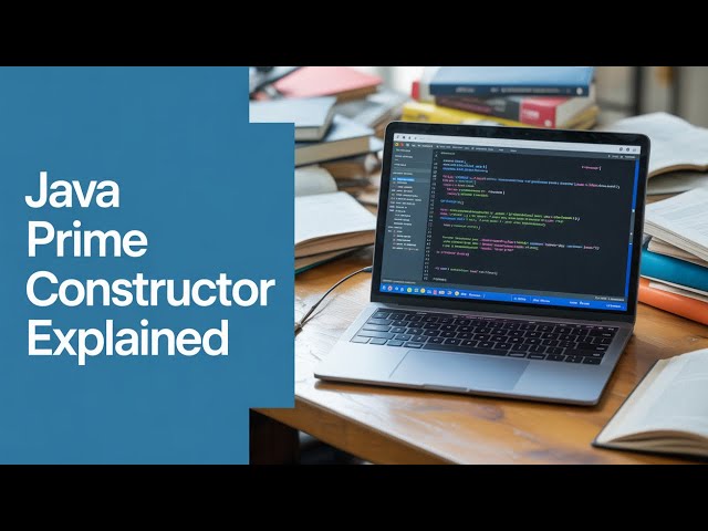 ICSE Grade 10 Computer Applications(JAVA) Constructor - Prime Number Checker