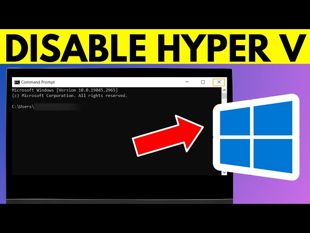 How To Turn OFF Hyper V In Windows