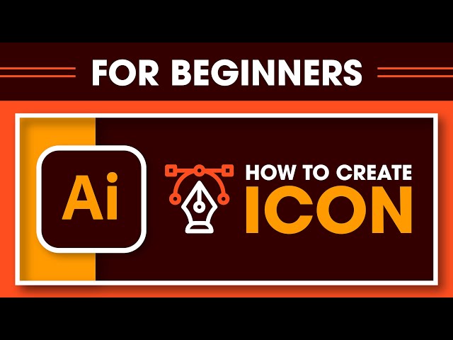 Become MASTER in Creating Vector Icons in Adobe Illustrator
