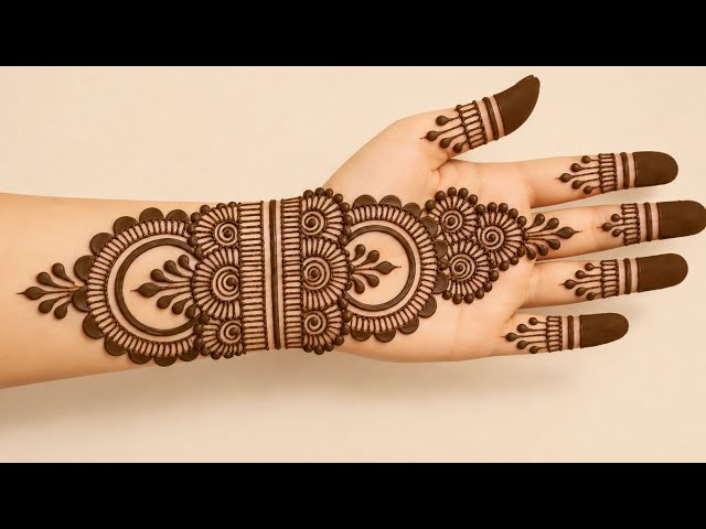 Beautiful Stylish Simple Mehndi Design। Front Hand Mehndi Design । Mehndi ki Designs 2026 । Mehndi