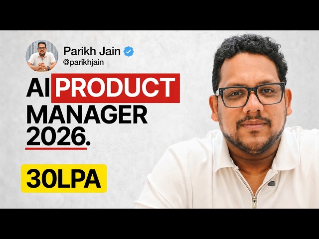 How to become an AI Product Manager in 2026 | Ex-Amazon, Coding Ninjas Co-founder