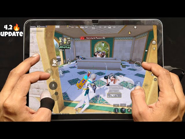 Bgmi 4.2 update 🔥 iPad 11th generation bgmi test ❤️ bgmi Handcam / best sensitivity 👍