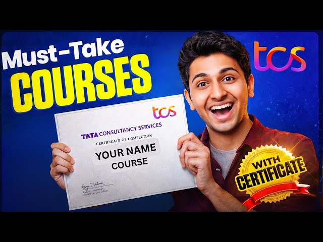 3 FREE Courses Every Average Student Must Try! TCS Free Certificate 2026