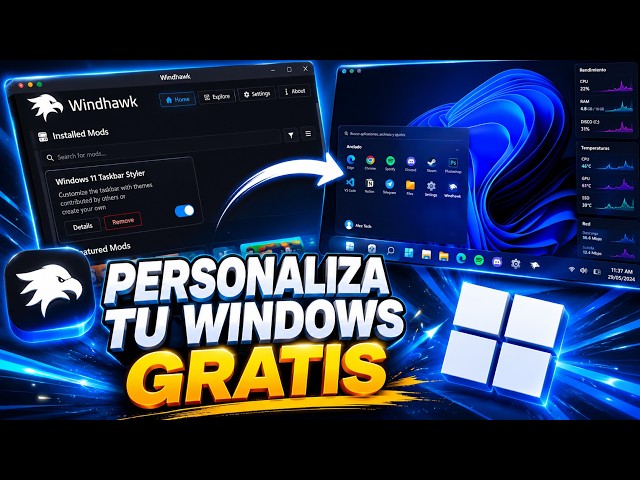 🔥 Customize Windows 11 for FREE with Windhawk | The Best Mods for your PC