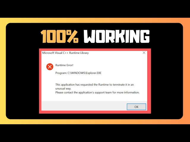 Fix Runtime Errors in Windows EASY TUTORIAL