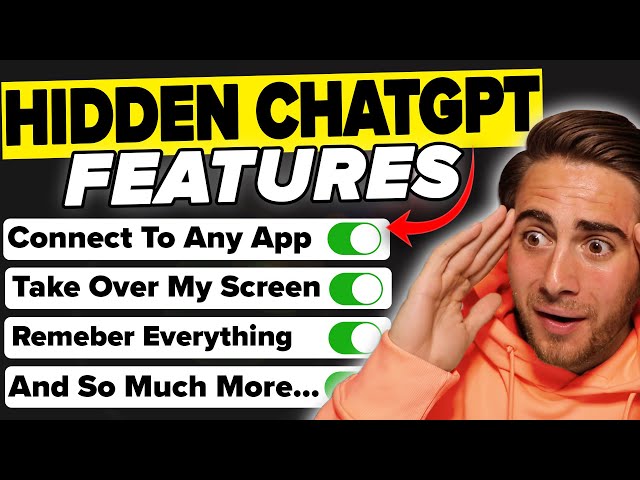 10 Hidden ChatGPT Features You Didn't Know Existed 👀 (use responsibly)
