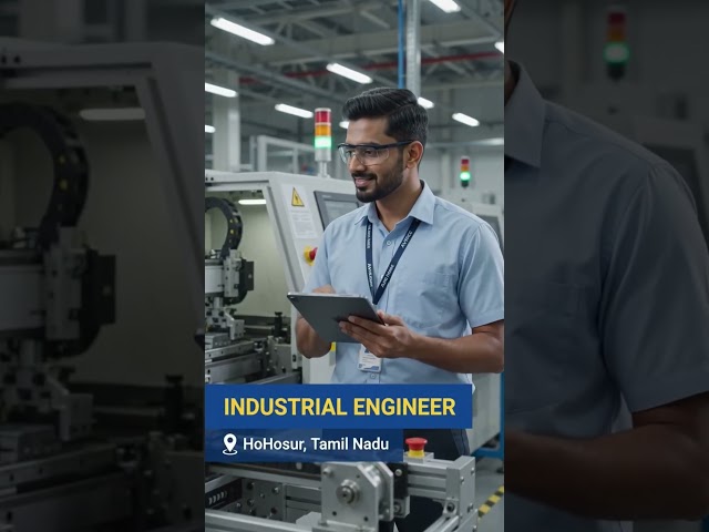 AVTEC Limited (CK Birla) is hiring for Industrial Engineer at Hosur #engineerjobs #hosur #engineer