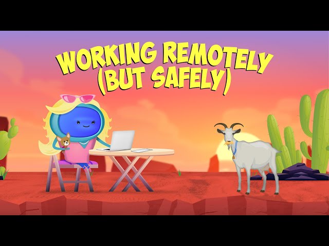 Working Remotely (But Safely) | Cyber Security eLearning Course Trailer