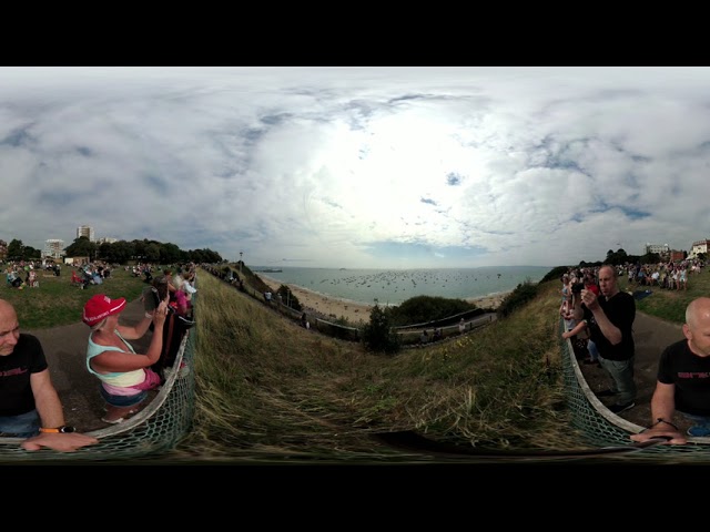 5.7k VIRB 360 Red Arrows Bournemouth Air Festival 2018