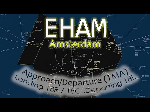 ATC RADAR | [ EHAM ] Amsterdam Approach (TMA SECTOR)