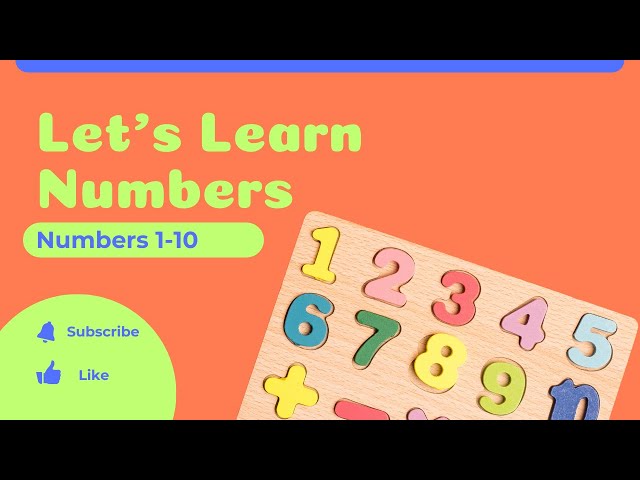 Counting Fun: Learning Numbers 1-10 Made Easy#countingnumbers #funwithnumbers