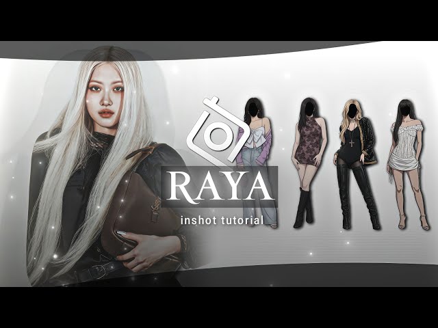 "RAYA" TikTok Style Edit Inshot Tutorial || Inshot Video Editing Tutorial 