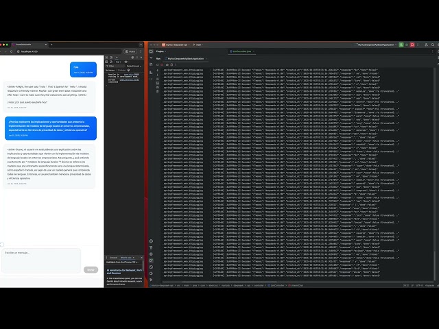 Creando chat  DeepSeek-R1: Implementación Local con Java 21 y Spring WebFlux | PoC (31 Enero 2025)