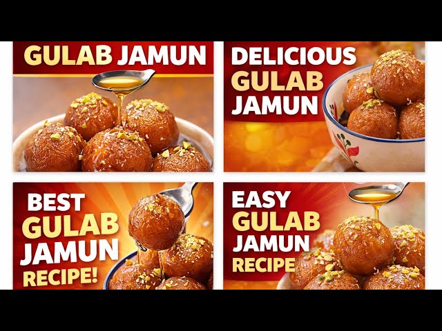 Perfect Gulab Jamun Recipe | Soft, Juicy & Melt-in-Mouth | Step-by-Step