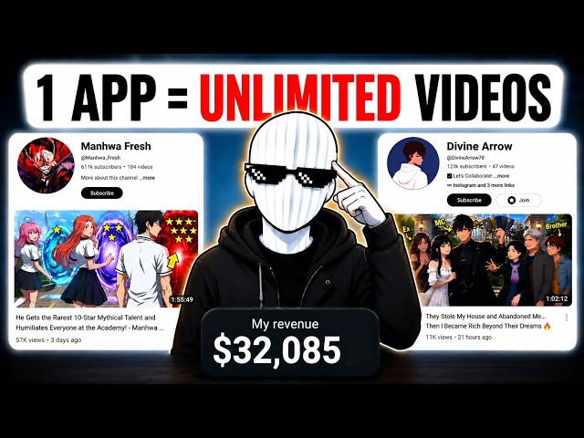 How I Make Manhwa Explained Videos That Get Millions of Views! 🔥