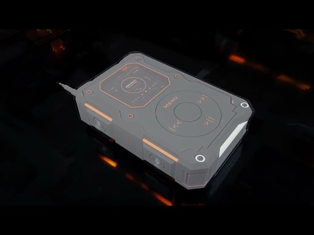 Futuristic Audio-Tech Concept | Blender Hardsurface Modeling 🎧📷📡
