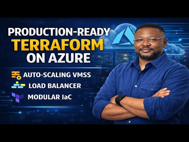 Build a Production‑Ready Terraform on Azure | Auto‑Scaling VMSS, Load Balancer & Modular IaC