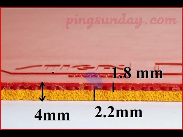 1.8mm, 2.0mm or Max Thickness? Table Tennis Rubbers